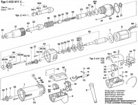 Bosch 0 602 411 107 ---- H.F. Screwdriver Spare Parts